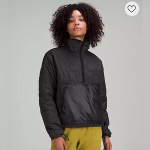 Lululemon Insulated Quilted Pullover Jacket, Size 12